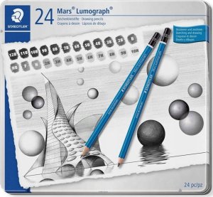 Staedtler Ołówek Lumograph 12B-10H 24szt STAEDTLER 5