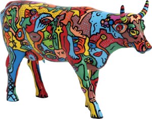 Hanipol CowParade Moo York Celebration New York 2000, autor: Billi The Artist. 1