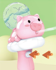 ProNice PISTOLET NA WODĘ ŚWINKA NA CHMURCE ZE ZBIORNIKIEM + PLECAK 14