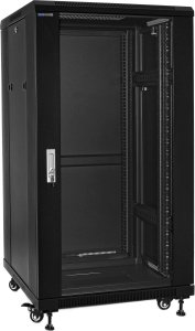 Szafa Qoltec S6822/B - szafa Rack 19'' - 600x800x22U 1