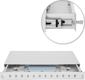 Szafa Eaton Przełącznica światłowodowa 19" 1U 12xSC simplex 1