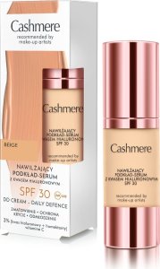 DAX CASHMERE DD Nawilżający podkład - serum z kwasem hialuronowym SPF 30 02 Beige 2