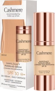 DAX CASHMERE DD Nawilżający podkład - serum z kwasem hialuronowym SPF 30 02 Beige 3