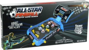 ProNice Mini Pinball Gra Zręcznościowa Flipper Stół Kulka Światła Muzyka Licznik 19