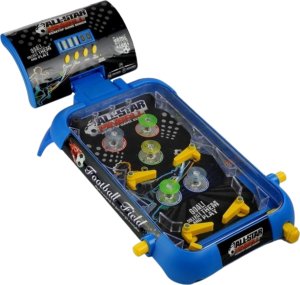 ProNice Mini Pinball Gra Zręcznościowa Flipper Stół Kulka Światła Muzyka Licznik 8
