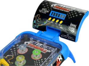 ProNice Mini Pinball Gra Zręcznościowa Flipper Stół Kulka Światła Muzyka Licznik 10