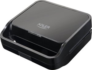 Opiekacz Adler Sandwich maker 2 in 1 | AD 3070b | 850 W | Number of plates 2 | Black 2