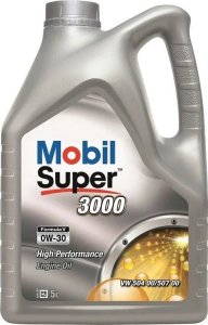 Mobil Mobil Alyva SUPER 3000 FORMULA V 0W/30 sintetinė varikliams 5 L 1