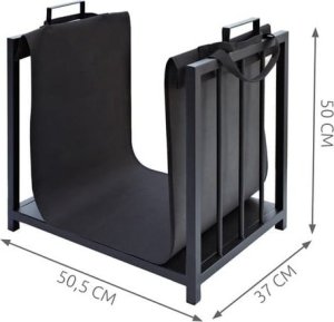 Kaminer Kosz na drewno kominkowe Kaminer 24628 12