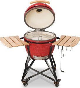 Kamado BONO MEDIA Grill ogrodowy węglowy 52 cm x 52 cm 4