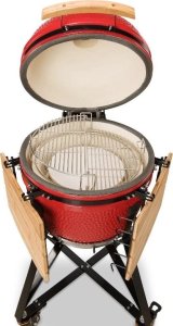 Kamado BONO MEDIA Grill ogrodowy węglowy 52 cm x 52 cm 5