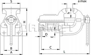 Bahco IMADLO 1240-150 STALE WZMOCN. 4