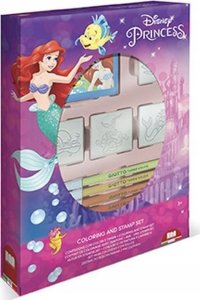 Multiprint MULTIPRINT THE LITTLE MERMAID BOX 4 szt. 1