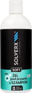 Solverx SOLVERX MEN SENSITIVE SKIN Żel & szampon 2w1 400m& 4