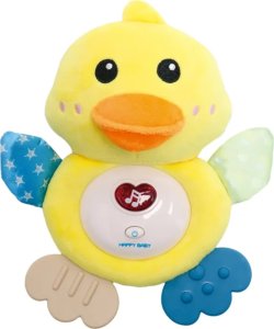 ProNice PLUSZOWA KACZUSKA USYPIANKA SZUMIĄCA SENSORYCZNA 2