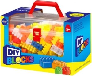 ProNice ZESTAW KONSTRUKCYJNY W WALIZCE DUŻE BEZPIECZNE KLOCKI PLASTIKOWE 220 el 2