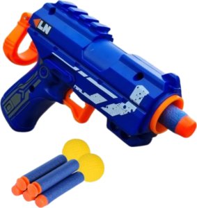 ProNice PISTOLET NA STRZAŁKI KULKI RĘCZNY Z POMPKĄ KULKI GUMOWE ZABAWKA DLA DZIECI 7