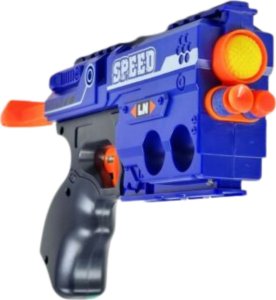 ProNice PISTOLET NA KULKI STRZAŁKI ZABAWKOWY Z POMPKĄ GUMOWE PIŁKI POCISKI BROŃ 6