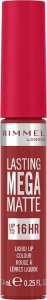 Rimmel  Rimmel Lasting Mega Matte długotrwała matowa pomadka w płynie do ust 500FireStarter 7.4ml 1