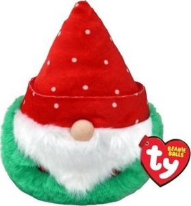 TY Beanie Balls Turvey - gnom w czerwonej czapce 1