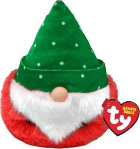 TY Beanie Balls Turvey - gnom w zielonej czapce 1