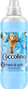 Płyn do płukania Unilever COCCOLINO Fresh & Soft Płyn do płukania tkanin Blue Splash  975ml (39 prań) 1