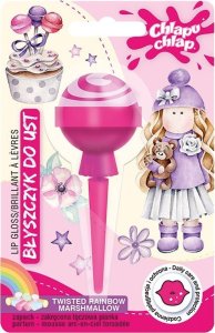 Chlapu Chlap CHLAPU CHLAP Błyszczyk do ust Lizak - zakręcona tęczowa pianka 8ml 2