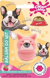 Chlapu Chlap CHLAPU CHLAP Błyszczyk do ust Piesek - poziomkowa pianka 7g 2