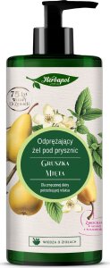 Herbapol HERBAPOL Odprężający Żel pod prysznic - Gruszka & Mięta 740ml 1