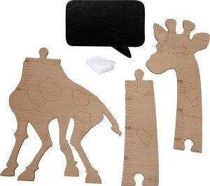 Feeby Miarka wzrostu drewniana żyrafa 125 cm 2