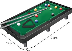 ProNice Gra Zręcznościowa Towarzyska Mini Bilard Zestaw Stół Do Bilarda Dla Dzieci 2