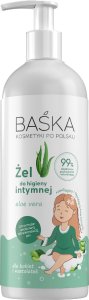 Solverx BAŚKA Żel do higieny intymnej - Aloe Vera 400 ml 1