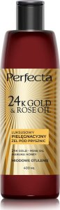 DAX PERFECTA 24K Gold&Rose Oil Luksusowy pielęgnacyjny żel pod prysznic 400 ml 1