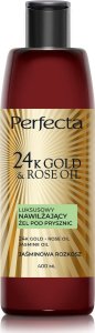 DAX PERFECTA 24K Gold&Rose Oil Luksusowy nawilżający żel pod prysznic 400 ml 1