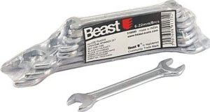 Beast KLUCZE PŁASKIE 6-22 mm WS 8 sztuk 1