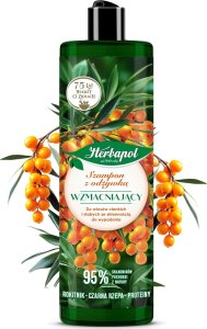 Herbapol HERBAPOL Szampon z odżywką wzmacniający Rokitnik + Czarna Rzepa + Proteiny 400 ml 1