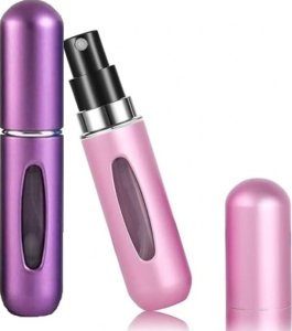 eCarla Zestaw 2szt. ATOMIZERÓW podróżnych  na perfumy 5ML dozownik AK03 2