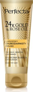 DAX PERFECTA 24K Gold & Rose Oil Peeling gruboziarnisty 75 g 1