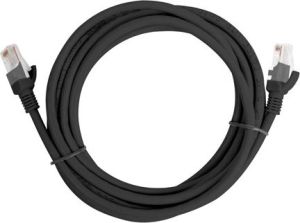 Lanberg Patchcord, Cat5e, nieekranowany, 3m, czarny (PCU5-10CC-0300-BK) 4
