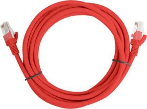 Lanberg Patchcord, Cat5e, nieekranowany, 2m, czerwony (PCU5-10CC-0200-R) 4