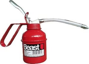 Beast OLIWIARKA METALOWA 300 ml Z GIĘTKIM WĘŻYKIEM 1