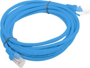 Lanberg Patchcord, Cat6, nieekranowany, 3m, niebieski (PCU6-10CC-0300-B) 3