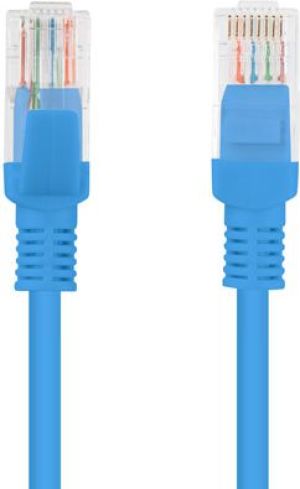Lanberg Patchcord, Cat6, nieekranowany, 10m, niebieski (PCU6-10CC-1000-B) 2