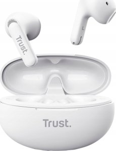 Słuchawki Trust Słuchawki Bezprzewodowe TRUST YAVI EARHPONES białe (25173) 4