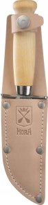 Morakniv Vaikiškas peilis Morakniv Scout 39 Safe, odinis dėklas, dviguba pirštų apsauga, spalva bordinė 6