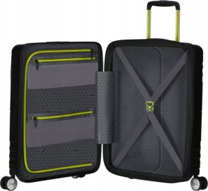 Hama 149417 A185 WALIZKA AMERICAN TOURISTER HELLO CABIN SPINNER 55/20 EXP COATED BLACK/LIME 7