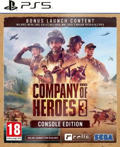 Company of Heroes 3 Console Launch Edition STEELBOOK PL/ENG (PS5) 1