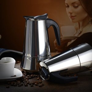 Kawiarka Hedo Kawiarka do kawy - srebrna, 600ml, 12 filiżanek 6