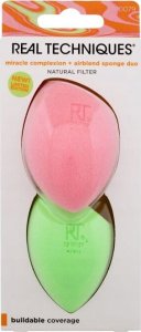 Real Techniques REAL TECHNIQUES_SET Miracle Complexion Sponge Duo gąbka do makijażu 2szt. 1