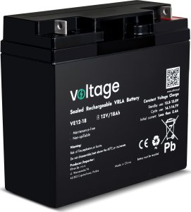 voltage Akumulator AGM Voltage 12V 18Ah VE12-18 1